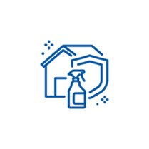 Ycleaning house cleaning logo