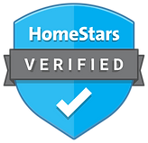 The official badge logo of Homestars Cleaning Services Verification, showcasing credibility and trustworthiness in cleaning services