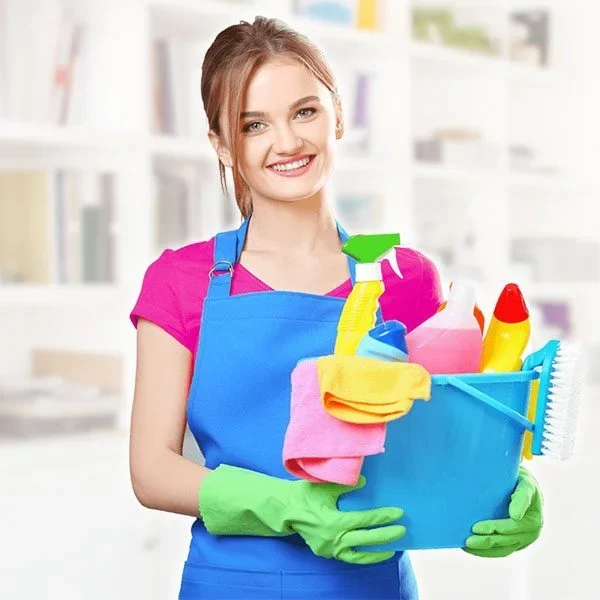 Ycleaning expertly sanitizing washrooms and kitchens in Calgary.